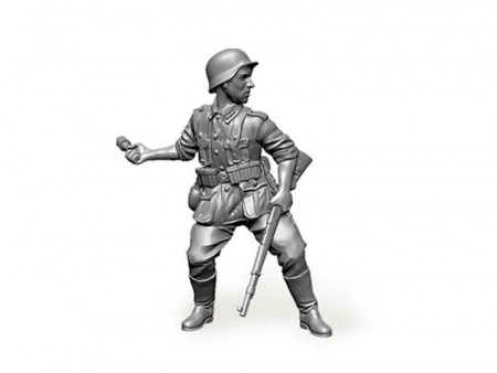 Фото Сборные солдатики ZVEZDA Немецкая кадровая пехота, 1/72 | Инномарт