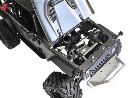 Фото Радиоуправляемый краулер MJX Hyper Go H12Y (серый) Brushless 4WD 2.4G LED 1/12 RTR | Инномарт