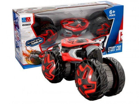Фото Радиоуправляемый внедорожник-трансформер Zhengguang TUMBLER 2.4G 1/12 RTR (красный) + Ni-Cd и З/У | Инномарт