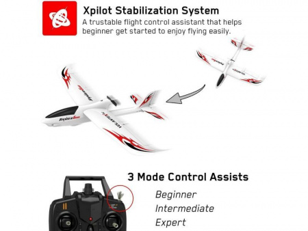 Фото Радиоуправляемый планер Volantex RC Ranger 600мм 2.4G 4ch LiPo RTF with Gyro | Инномарт