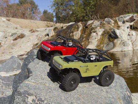 Фото Модель для трофи 1:24 Axial SCX24 Deadbolt 4WD, электро, RTR (зеленый) | Инномарт