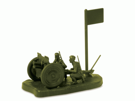 Фото Сборные солдатики ZVEZDA Советская 76-мм полковая пушка, 1/72 | Инномарт