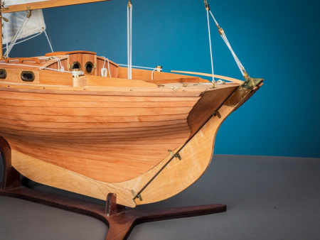 Фото Сборная деревянная модель Technell "Яхта Folkboat", 1/16, комплект Standart | Инномарт