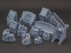 Фото Сборная модель Red Iron Models Бульдозер "Т-130 РХБЗ", 1/35 | Инномарт