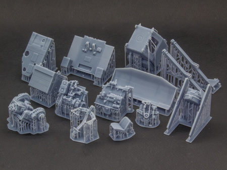 Фото Сборная модель Red Iron Models Бульдозер "Т-130 РХБЗ", 1/35 | Инномарт