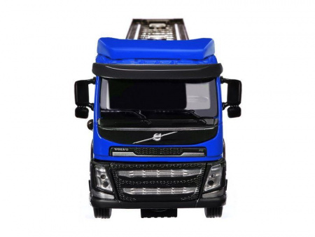 Фото Машина "АВТОПАНОРАМА" Volvo бензовоз, голубой, 1/50, свет, звук, в/к 28*14*10 см | Инномарт