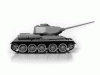 Сборная модель ZVEZDA Советский средний танк Т-34/85 (сборка без клея), 1/72
