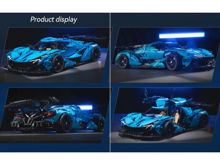 Фото Конструктор CaDA MASTER спорткар V12 Hypercar 1/8 (3865 деталей) | Инномарт