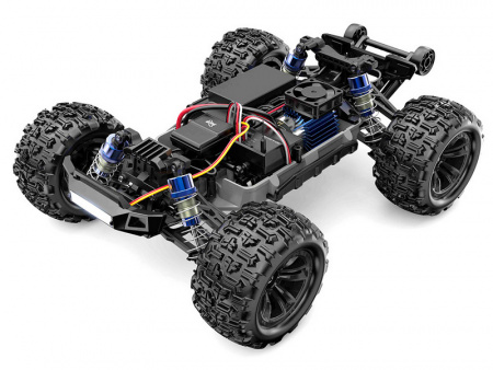 Фото Радиоуправляемый монстр MJX Hyper Go H16H (синий) 4WD 2.4G LED GPS 1/16 RTR | Инномарт