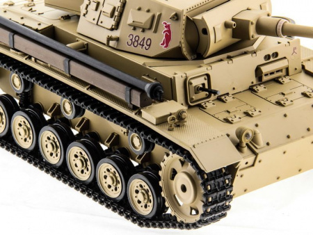 Фото Радиоуправляемый танк Heng Long Panzer III type H Original V6.0 2.4G 1/16 RTR | Инномарт