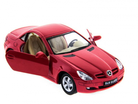 Фото Машина Kinsmart 1:32 MERCEDES-BENZ SLK инерция (1/12шт.) б/к | Инномарт