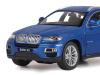 Фото Машина "АВТОПАНОРАМА" BMW X6, синий, 1/26, звук, в/к 24,5*12,5*10,5 см | Инномарт