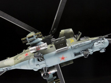 Фото Сборная модель ZVEZDA Советский ударный вертолёт МИ-24П, 1/72 | Инномарт