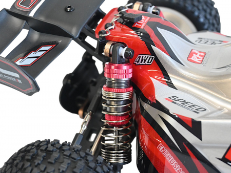 Фото Радиоуправляемая багги Remo Hobby (красный) 4WD 2.4G 1/14 RTR | Инномарт