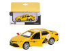 Фото Машина "АВТОПАНОРАМА" Яндекс GO Toyota Camry, 1/43, желтый, инерция, откр. двери, 17,5*12,5*6,5 см | Инномарт