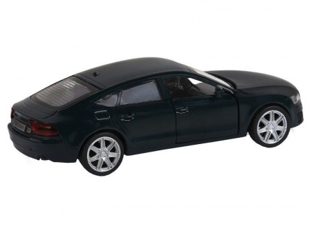 Фото Машина "АВТОПАНОРАМА" Audi A7, зеленый, 1/43, инерция, в/к 17,5*12,5*6,5 см | Инномарт