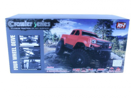 Фото Радиоуправляемый трофи Remo Hobby Trial Rigs Truck 10275 (синий) 4WD 2.4G 1/10 RTR | Инномарт