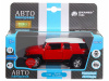 Фото Машина "АВТОПАНОРАМА" Toyota FJ Cruiser, красный, 1/32, свет, звук, инерция, в/к 17,5*13,5*9 см | Инномарт