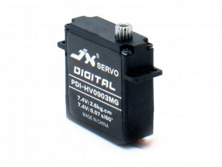 Фото Сервомашинка цифровая JX Servo PDI-HV0903MG (9.4г/2.6/0.07/7.4V) Mini | Инномарт