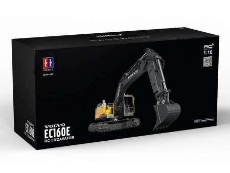 Фото Радиоуправляемый экскаватор Double Eagle Volvo EC160E 1/16, 2.4G, металл, 3 в 1 RTR | Инномарт