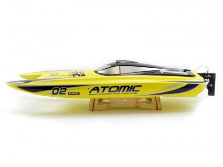 Фото Радиоуправляемый катамаран Volantex RC ATOMIC 700 желтый Brushless PNP | Инномарт