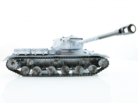 Фото Р/У танк Taigen 1/16 ИС-2 модель 1944, СССР, зимний, 2.4G, деревянная коробка | Инномарт