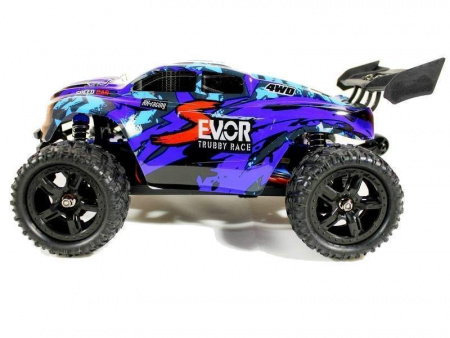 Фото Радиоуправляемая трагги Remo Hobby S EVO-R (синий) 4WD 2.4G 1/16 RTR | Инномарт
