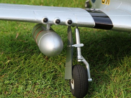 Фото Радиоуправляемый самолет Top RC P-51D синий 750мм 2.4G 4-ch LiPo RTF | Инномарт