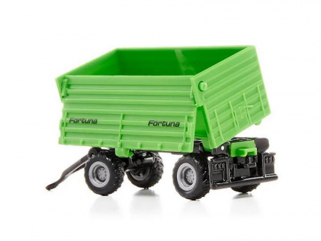Фото Трактор Siku 1606 Deutz-Fahr Agrotron 265 с четырехколесным прицепом | Инномарт