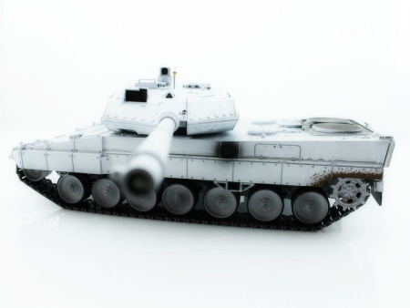 Фото Р/У танк Taigen 1/16 Leopard 2 A6 (Германия) (для ИК танкового боя) UN 2.4G RTR, деревянная коробка | Инномарт