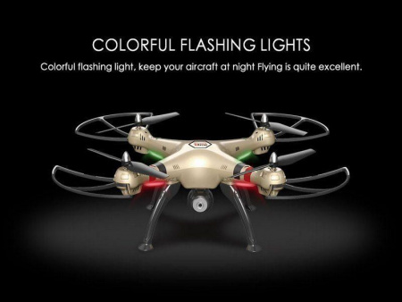 Фото Р/У квадрокоптер Syma X8HC 2.4G RTF с HD камерой, барометр | Инномарт