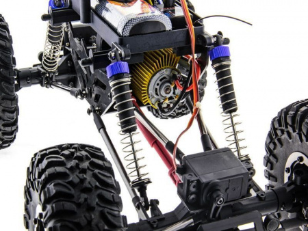 Фото Радиоуправляемый краулер Remo Hobby Mountain Lion Xtreme 4WD+4WS 2.4G 1/10 RTR | Инномарт