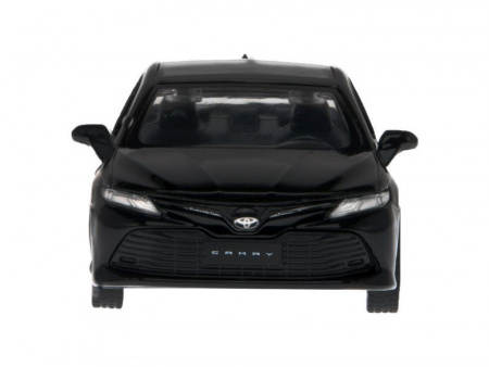 Фото Машина "АВТОПАНОРАМА" Toyota Camry, черный, 1/43, откр. двери, инерция, в/к 17,5*12,5*6,5 см | Инномарт