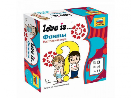 Фото Настольная игра ZVEZDA "Love is … Фанты", семейная | Инномарт