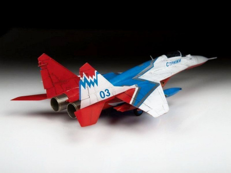 Фото Сборная модель ZVEZDA Авиационная группа высшего пилотажа МиГ-29 "Стрижи", 1/72 | Инномарт