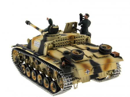 Фото Р/У танк Taigen 1/16 SturmgeschutzIIIausf.gsd.kfz. (Германия) HC версия 2.4G RTR | Инномарт