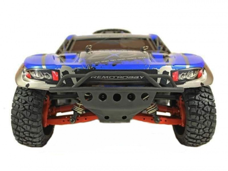 Фото Радиоуправляемый шорт-корс Remo Hobby EX3 UPGRADE (синий) 4WD 2.4G 1/10 RTR | Инномарт