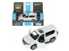 Фото Машина "АВТОПАНОРАМА" Land Cruiser Prado, белый, 1/42, инерция, откр. двери, в/к 17,5*12,5*6,5 см | Инномарт