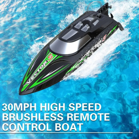 Фото Радиоуправляемый катер Volantex RC Vector S чёрный Brushless 2.4G LiPo RTR | Инномарт