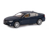Машина "АВТОПАНОРАМА" BMW 760LI, синий, 1/34, свет, звук, инерция, в/к 17,5*13,5*9 см