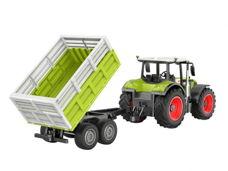Фото Трактор с прицепом Double Eagle CLAAS ARION 660 1/24 | Инномарт