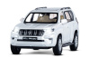 Фото Машина "АВТОПАНОРАМА" Land Cruiser Prado, 1/24, белый, свет, звук, в/к 24,5х12,5х10,5 см | Инномарт