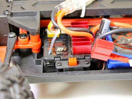 Фото Радиоуправляемый монстр Remo Hobby SMAX UPGRADE (синий) 4WD 2.4G 1/16 RTR | Инномарт