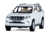 Фото Машина "АВТОПАНОРАМА" Land Cruiser Prado, 1/24, белый, свет, звук, в/к 24,5х12,5х10,5 см | Инномарт
