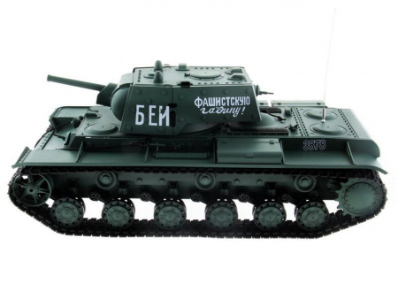 Фото Радиоуправляемый танк Heng Long KV-1 Upgrade V6.0 2.4G 1/16 RTR | Инномарт