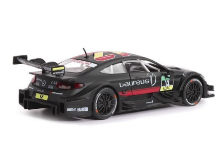 Фото Машина "АВТОПАНОРАМА" Mercedes-AMG C 63 DTM, черный матовый, 1/32, в/к 17,5*12,5*6,5 см | Инномарт
