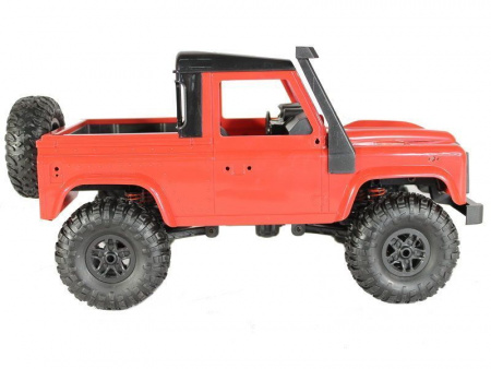 Фото Радиоуправляемая машина MN MODEL английский пикап Defender (красный) 4WD 2.4G 1/12 RTR | Инномарт