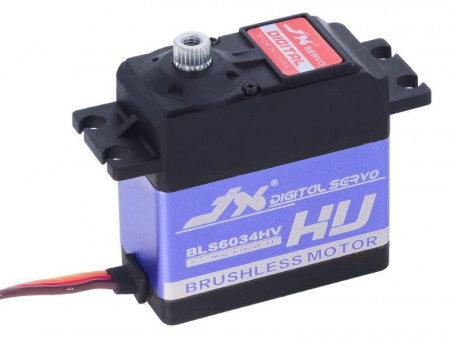 Фото Сервомашинка цифровая JX Servo BLS6034HV (60г/33.7/0.11/7.4V) бесколлекторная, Ecoboost | Инномарт