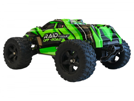 Фото Радиоуправляемый монстр Remo Hobby Brushless (зеленый) 4WD 2.4G 1/14 RTR | Инномарт