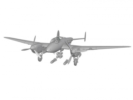 Фото Сборная модель ZVEZDA Пикирующий бомбардировщик Пе-2, 1/48 | Инномарт